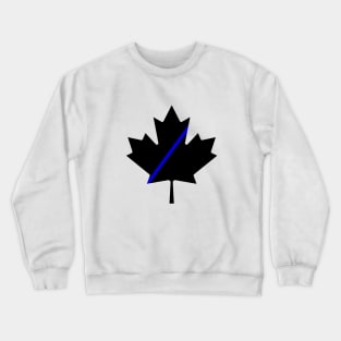 Thin Blue Line: Canada Crewneck Sweatshirt